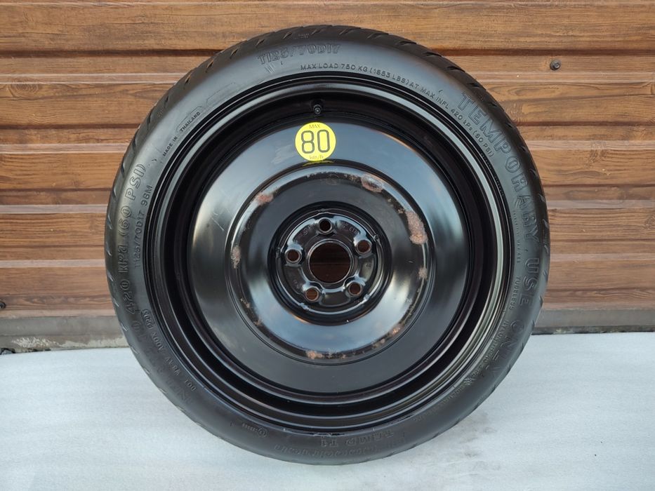 Запаска/Докатка/Костиль/Колесо T125/70/D17 4Tx17FH ET39 5*100//5*114,3
