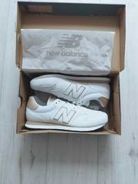 Nowe oryginalne buty new balance 500, białe 41,5 rozmiar