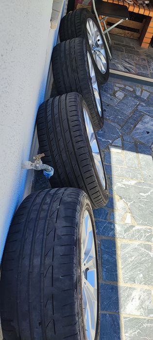 Jantes 17 para BMW  5/120 com pneus. (Originais)