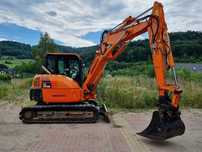 Komatsu Koparka Gąsienicowa 8ton Komatsu PC80MR-3 2017r Import Norwegia jak Nowa!! DEKRA  Zero luzów wycieków po serwisie w DEKRA Bmwt WEBASTO! KLIMA 3x ramie