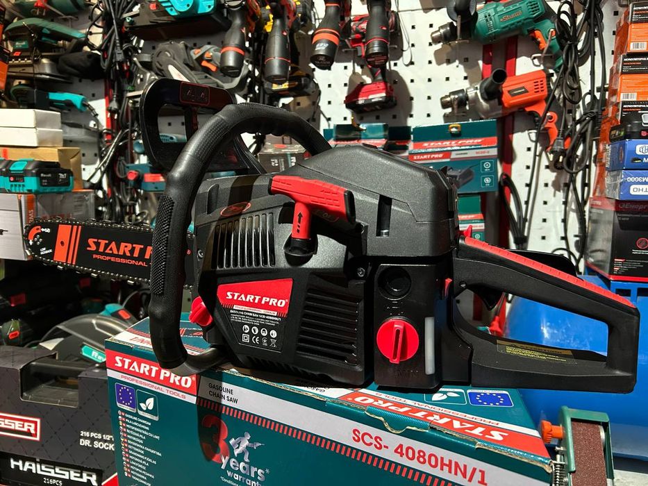 Професійна бензопила START PRO SCS-4080HN/1