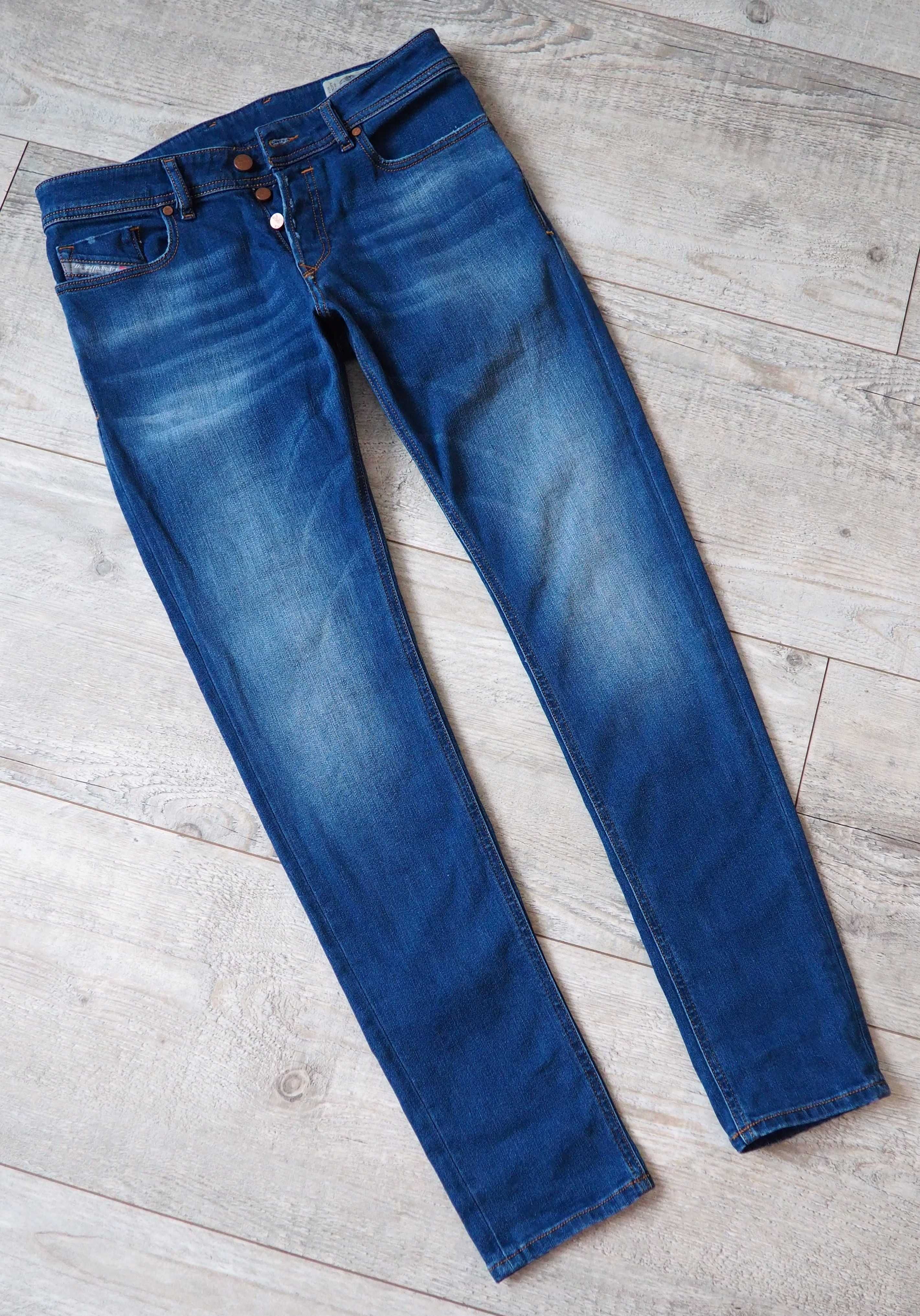 DIESEL_Sleenker 084YK STRETCH_Slim Skinny_męskie jeansy_W29 L30