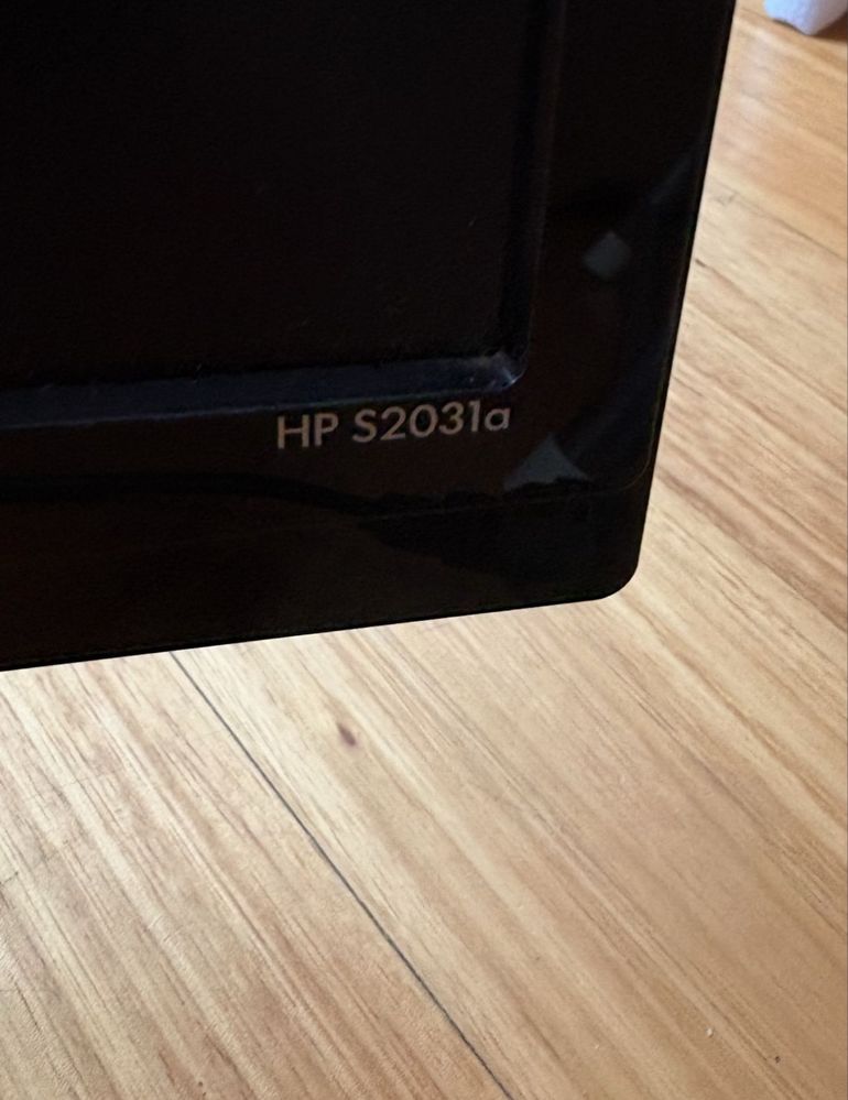 Monitor  Hp S2031a