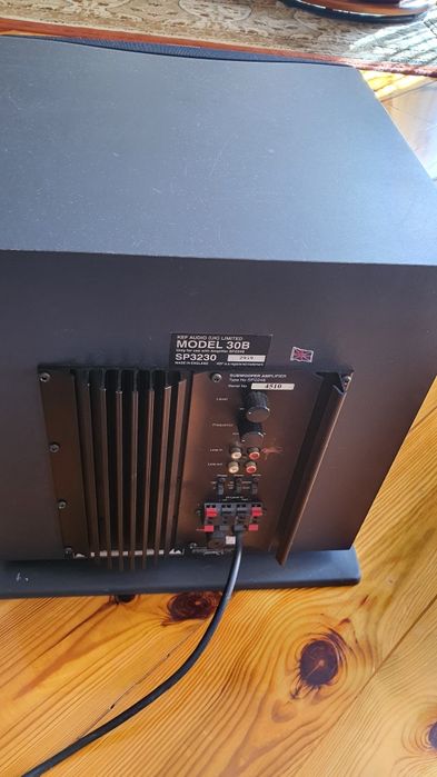 Bezbłędny szybki bass zamknięty subwoofer aktywny KEF 30B głośnik 30cm
