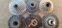 Трещотки кассеты на 6-10s передач Shimano