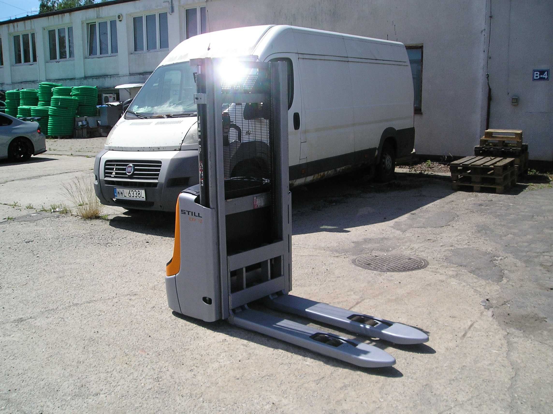 paleciak elektryczny STILL EXV12 wózek widłowy