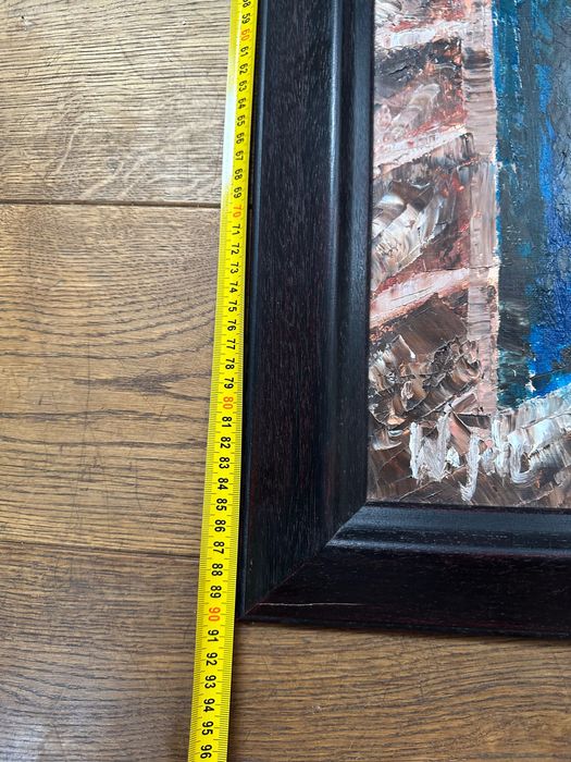 Obraz olejny Souq Tunezja Profesjonalnie oprawiony w duza rame