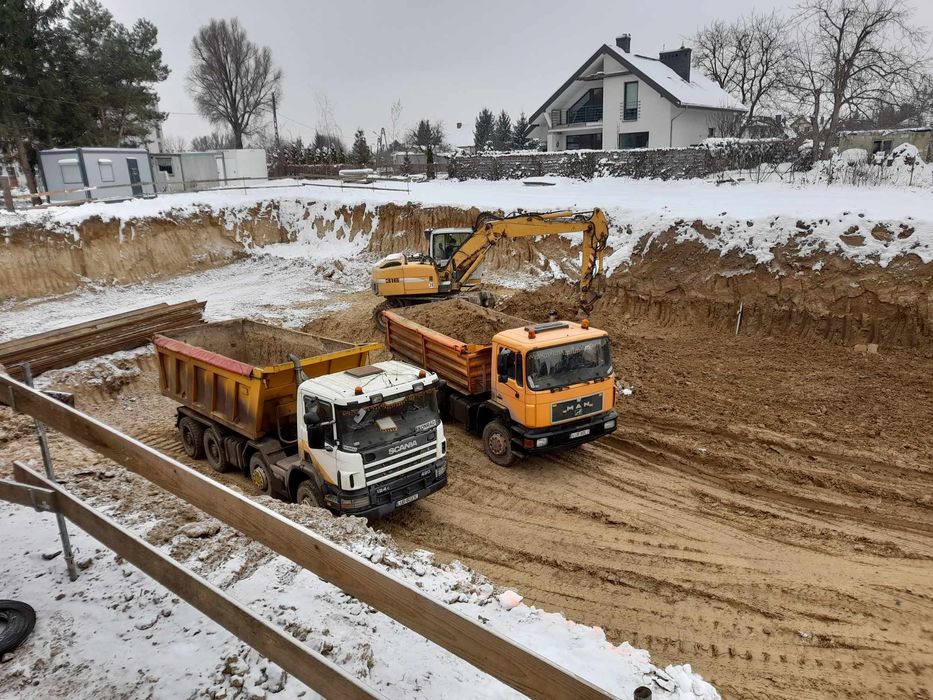 Piasek zasypowy,podsypkowy,siany,ziemia,kruszywo,beton,Transport