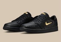 Кросівки Nike Air Jordan 1 Low Method of Make Black Gold 42,5р