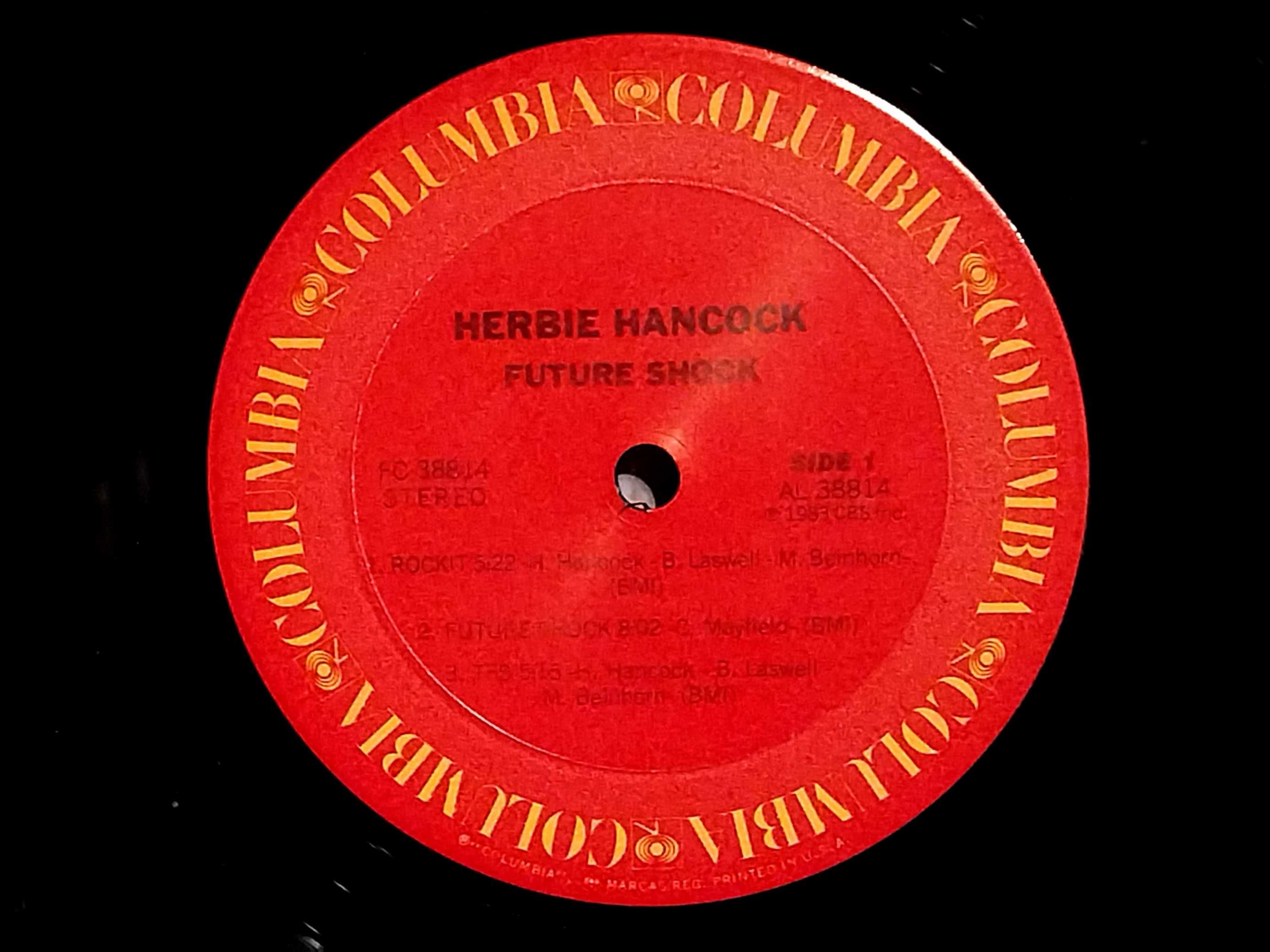 Herbie Hancock - Future Shock, LP, 1983, 1st US Press