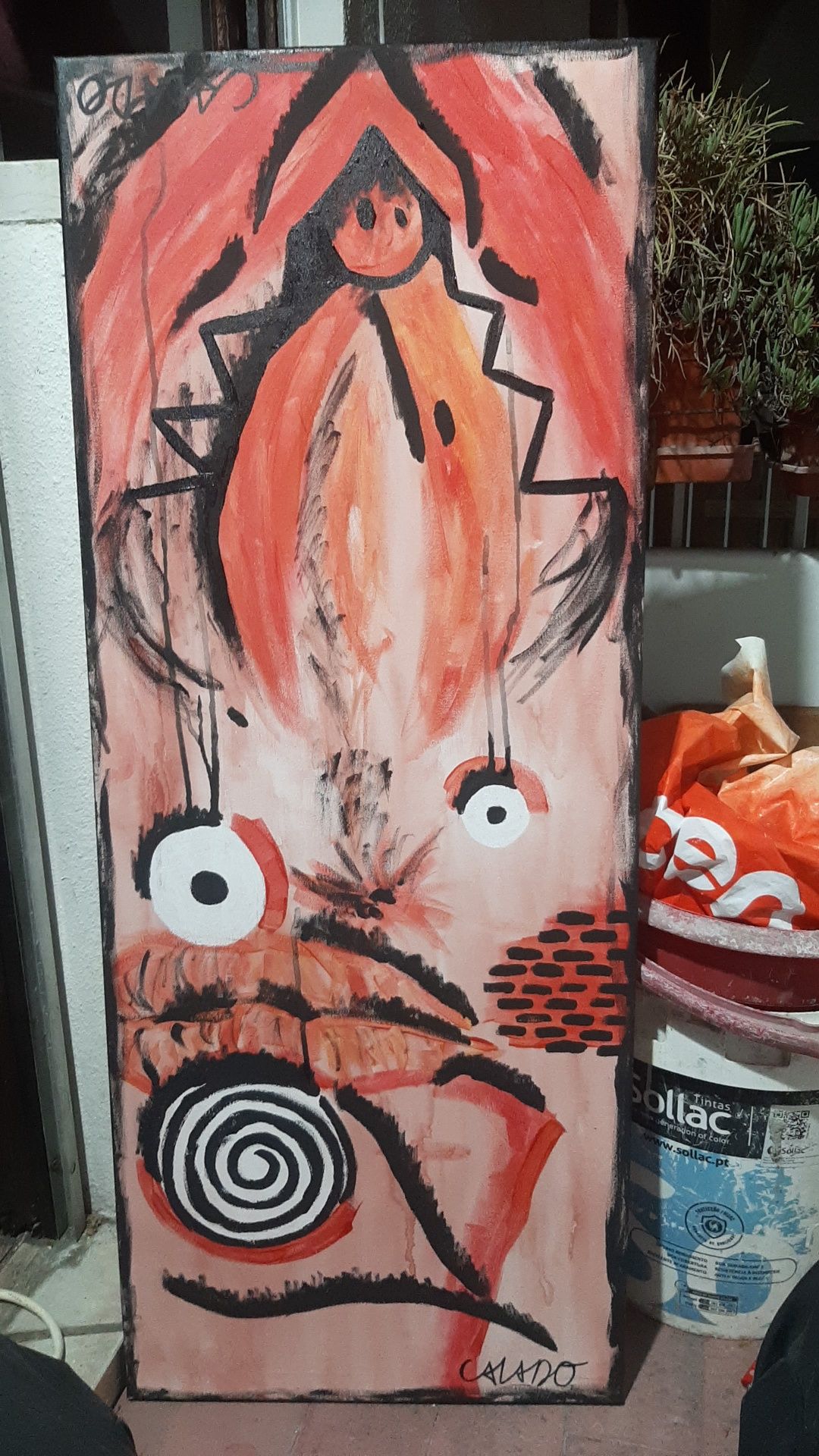 Vendo quadros e desenhos