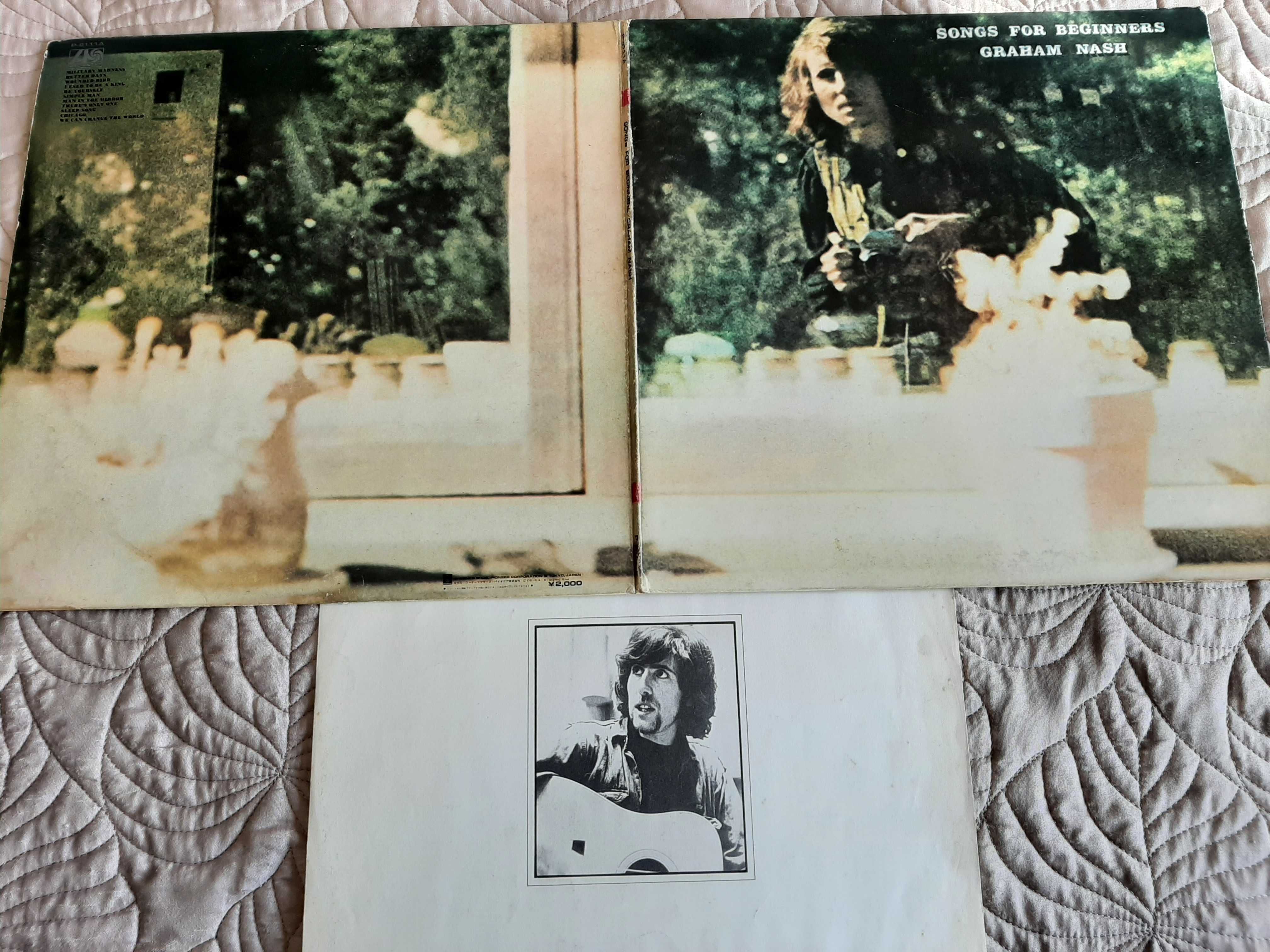 Graham Nash - Songs For Beginners - Japão - Vinil LP
