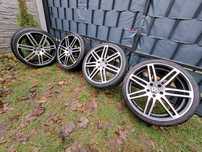 Okazja Alufelgi 19" S-line 5x112  Opony 7mm  225 35 ET 35 Mercedes Vw