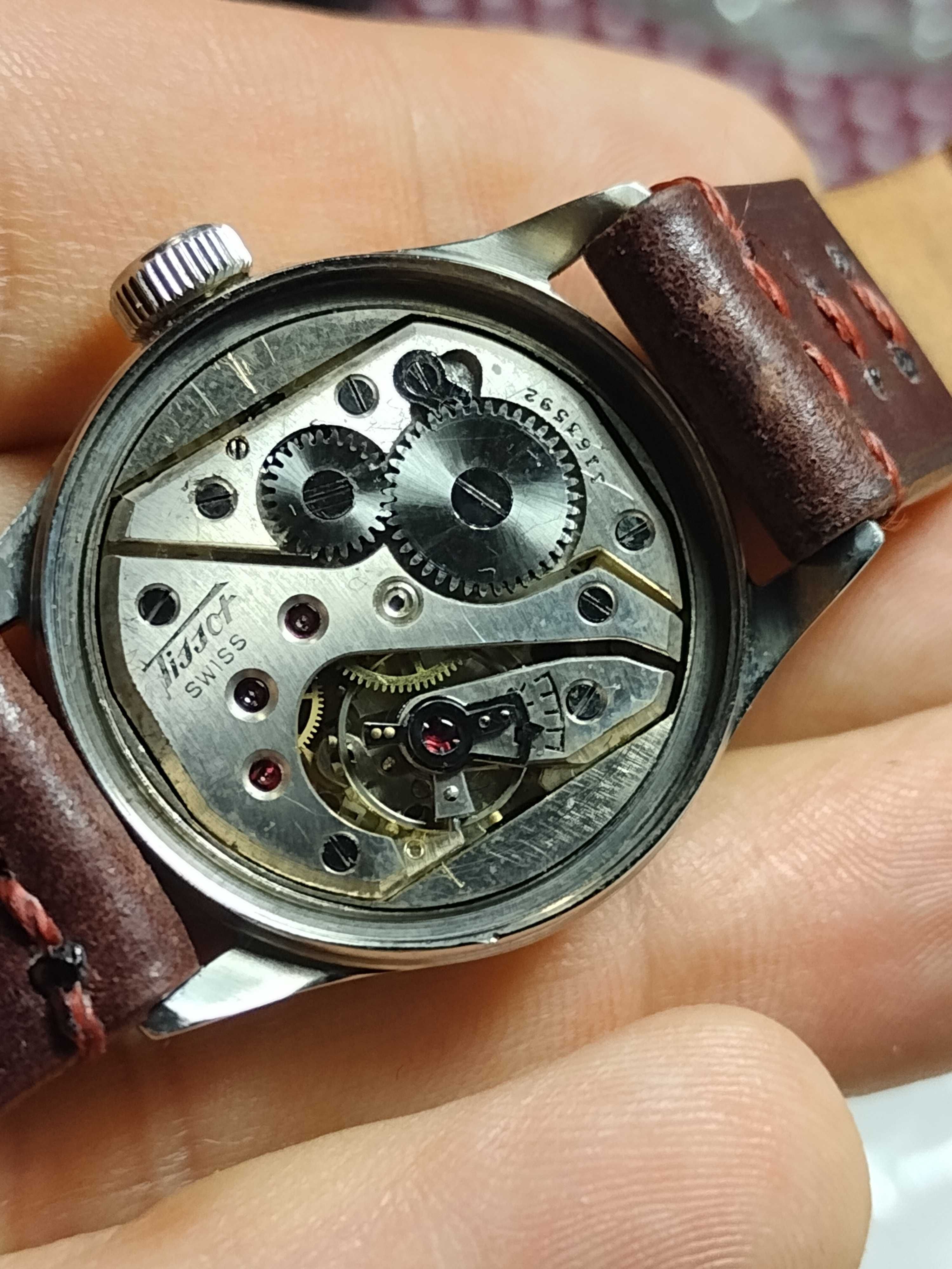 TISSOT w stanowej kopercie z 1954r unikat