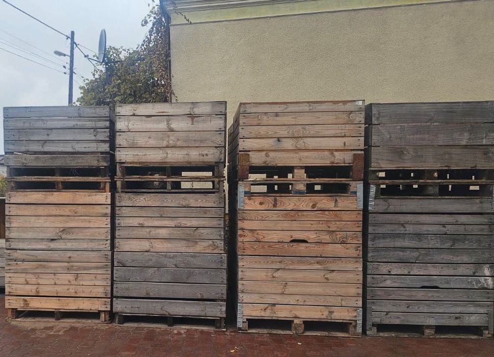 Skrzyniopalety drewniane