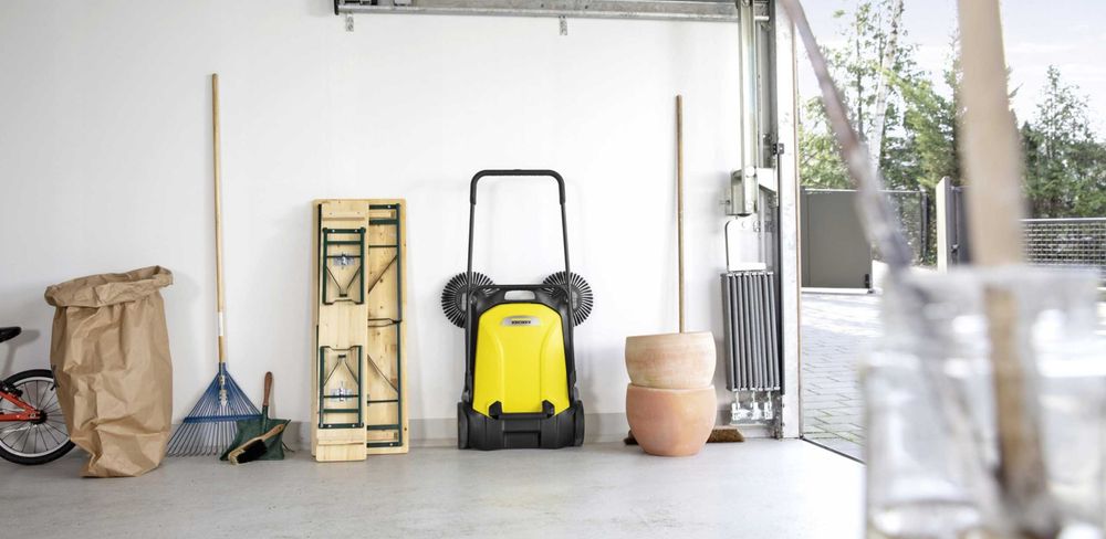 Zamiatarka Karcher Twin Ręczna Do Liści Kostki Tarasu Balkonu okazja