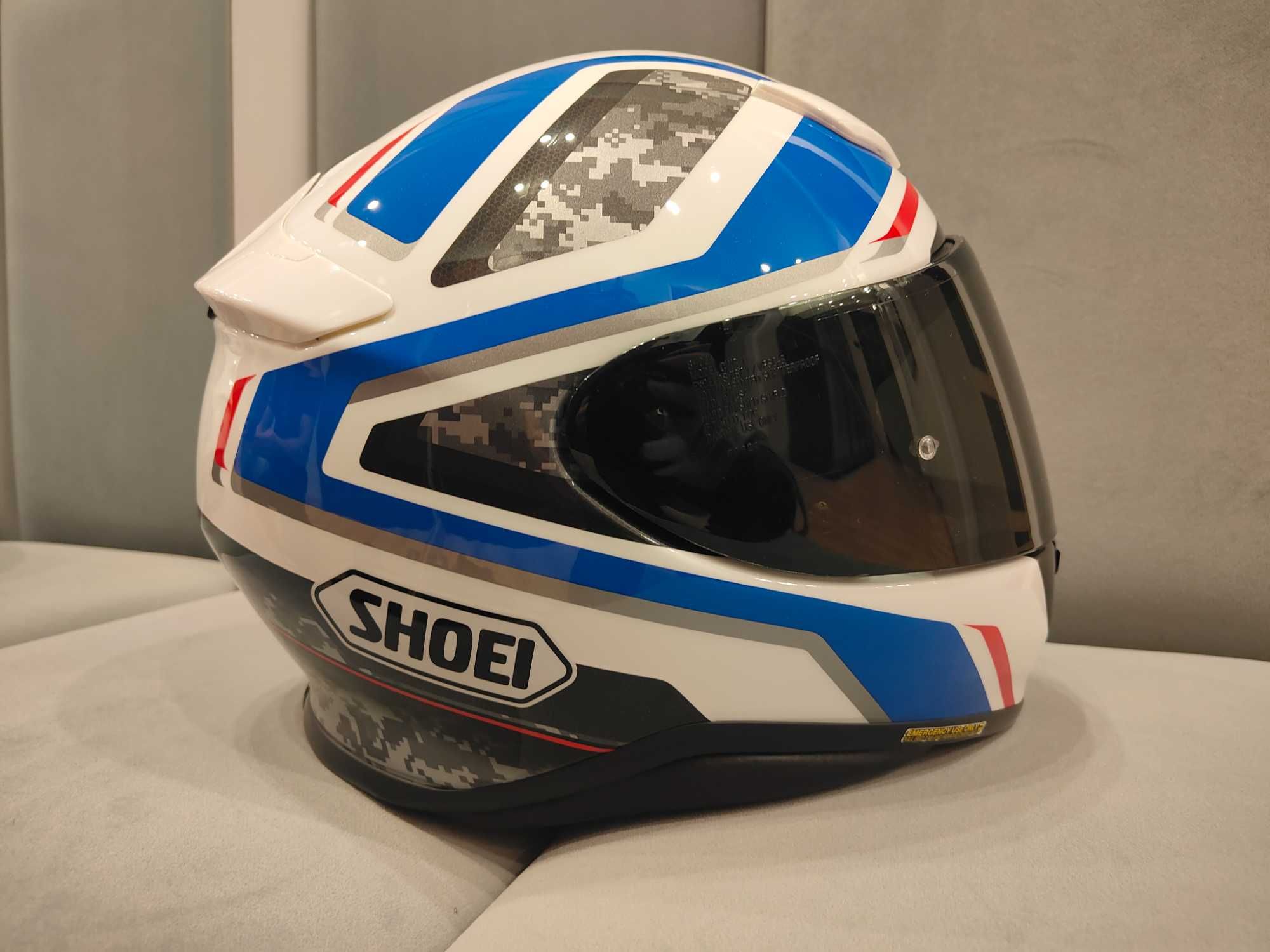 Kask motocyklowy SHOEI RF-1200 + Intercom Cardo