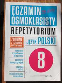 Egzamin ósmoklasisty na 100%. Repetytorium. Język polski.