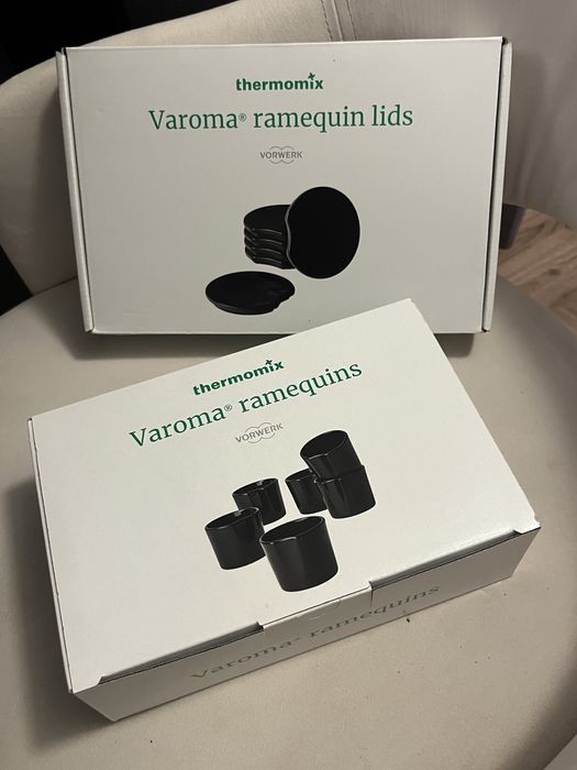 Foremki czarne kokilki Varoma Thermomix