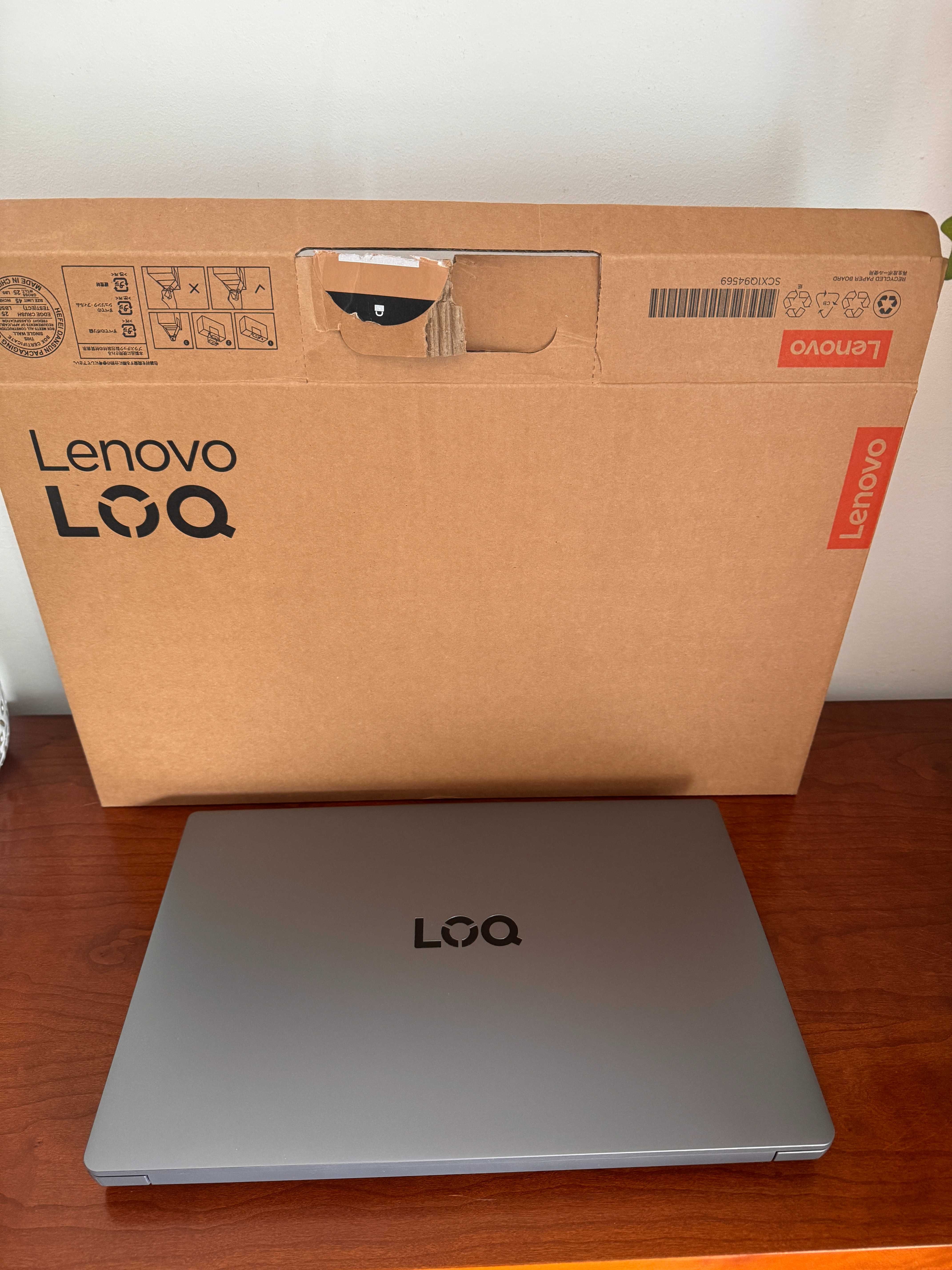 Lenovo LOQ Gaming 15.6"144Hz|i5-12450HX|32G Ram|512Gb|RTX2050|Garantia