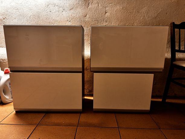 Szafki kuchenne biały połysk 4szt