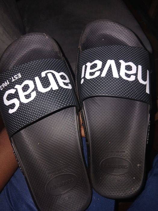 Chinelas número 45/46 USA 13M EUR 47/48