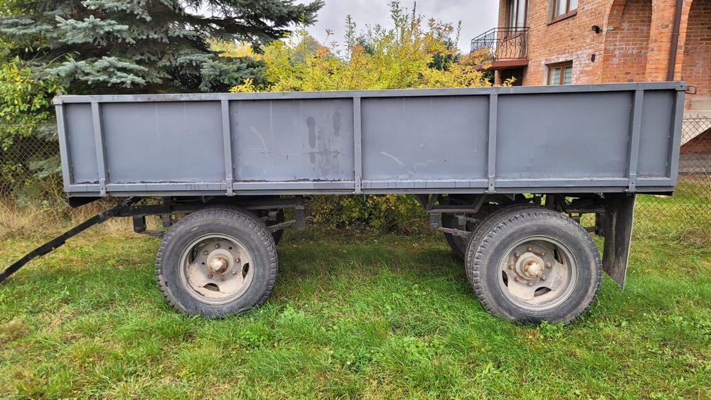 Przyczepa rolnicza, po odbudowie, sztywna H Cegielski
