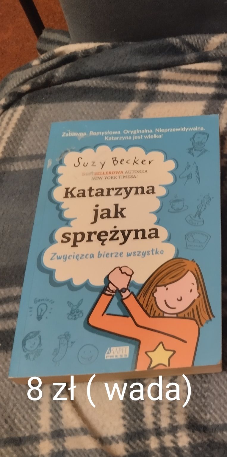 Książka Katarzyna jak sprezyna nowa outlet