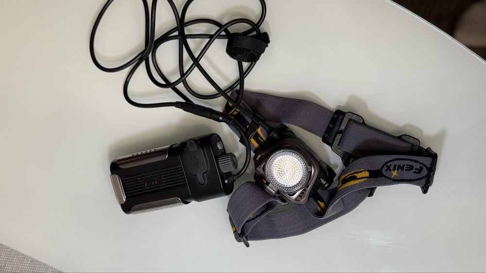 Ліхатар фонарь Налобный фонарь Fenix HP30