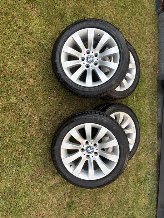 Kola alufelgi wraz z oponami styling 244 rozmiar 17 BMW e60 BBS RD407
