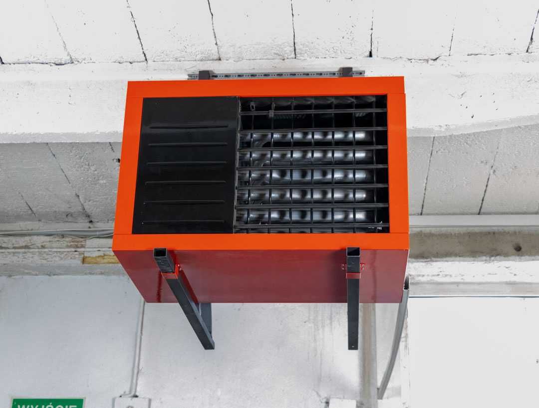 Nagrzewnica gazowa 32 kw, ogrzewanie hali magazynowej, przemysłowej