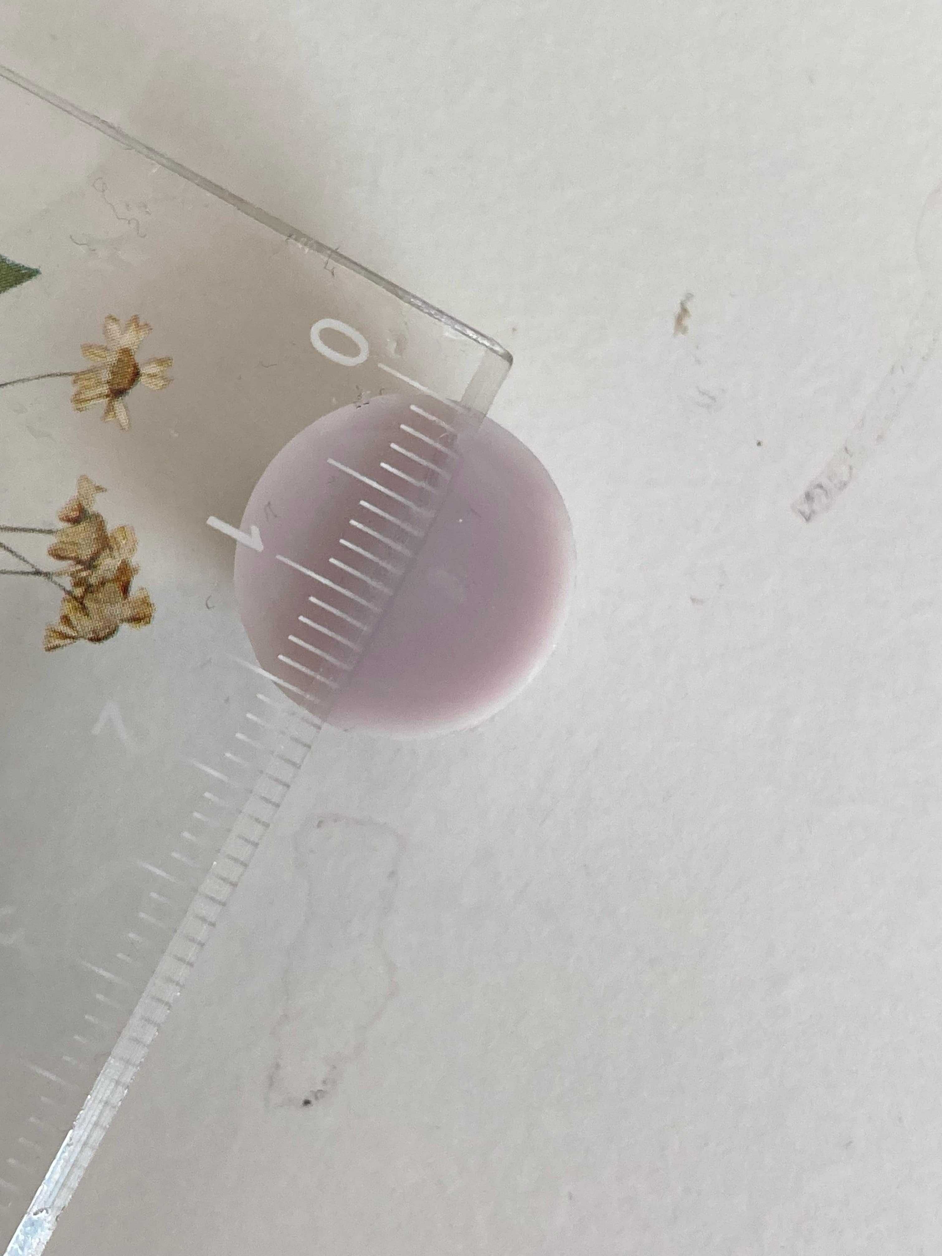 liliowe oczy dla lalek bjd oczy 16 mm
