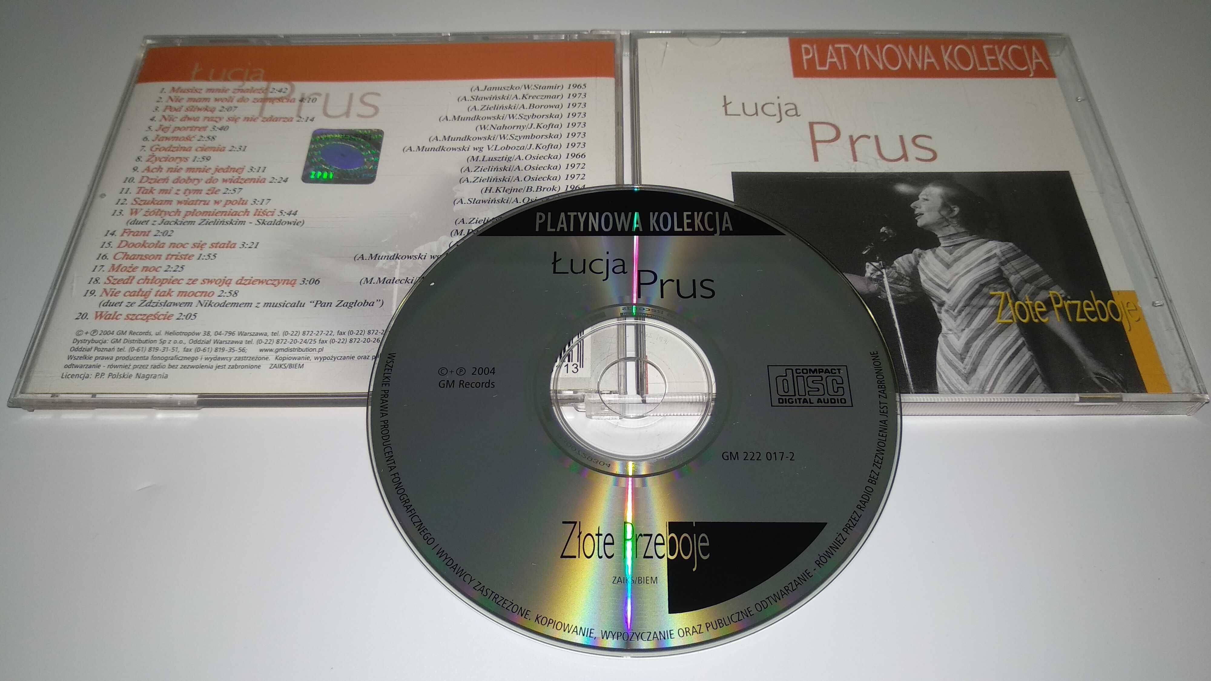 Łucja Prus - Złote Przeboje - Platynowa Kolekcja