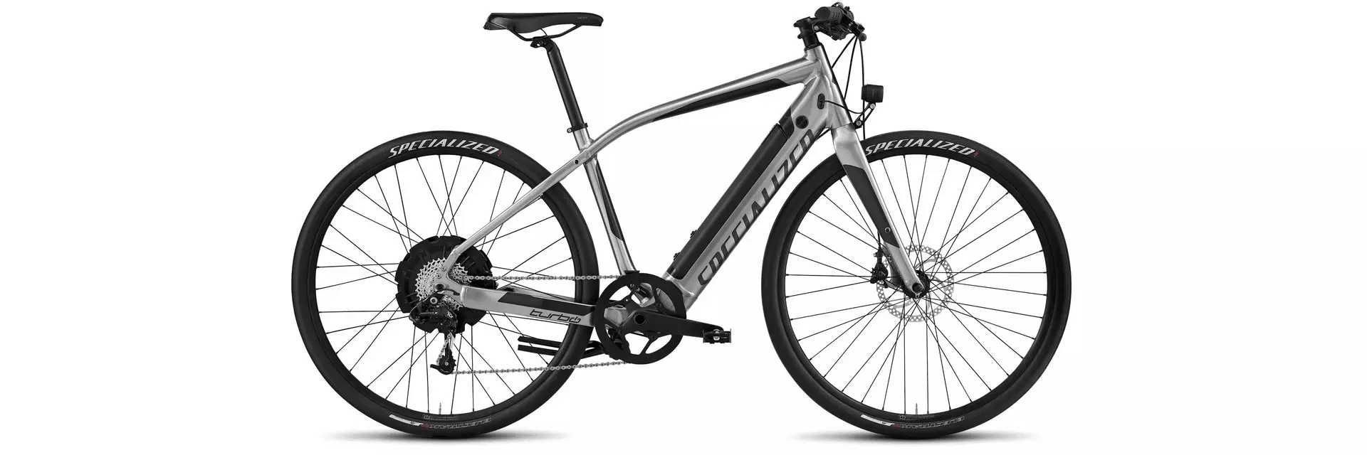 Turbo City 25KPH Prata/Preto T-M