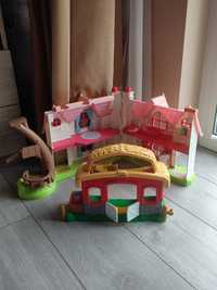 ELC domek dla lalek i stajnia fisher price little people