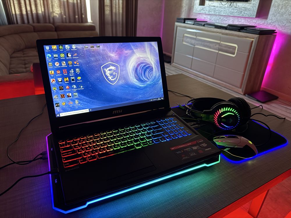 ГАРАНТІЯ! ЗСУ знижки! Потужний ноутбук Msi игровой ноутбук + девайси