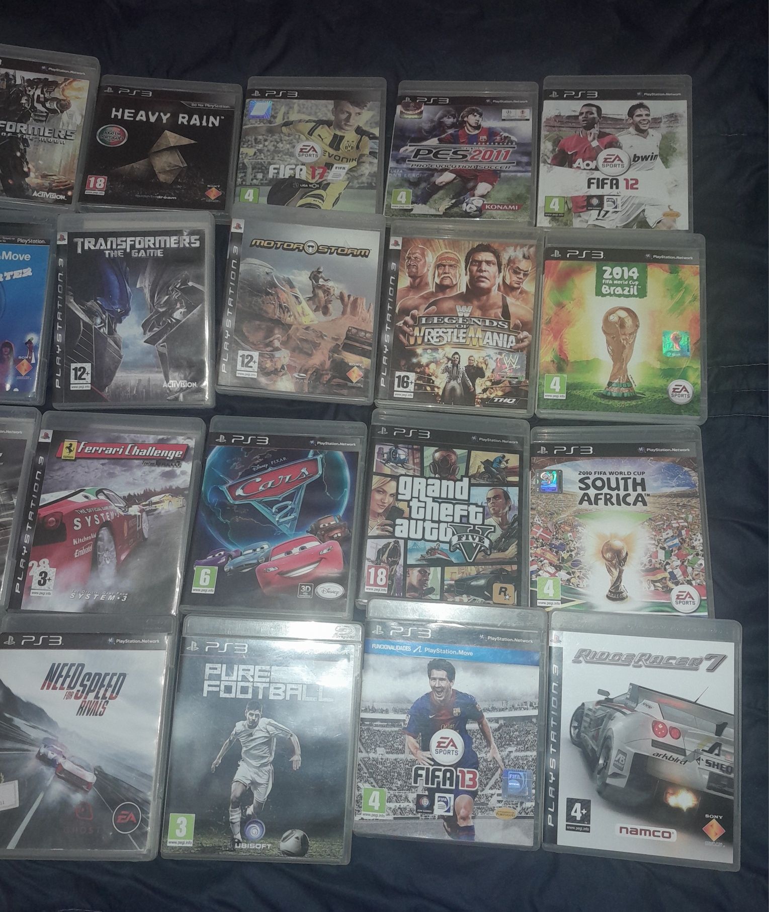Jogos de Playstation 3 (PREÇOS NA DESCRIÇÃO)