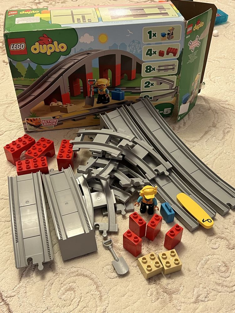 Lego duplo залізниця , два набори