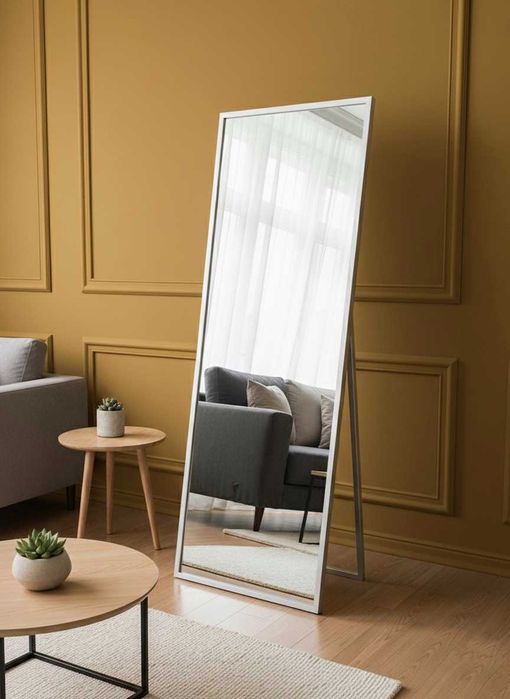 Дзеркало підлогове в рамі / Дзеркало на ніжці / Купити дзеркало