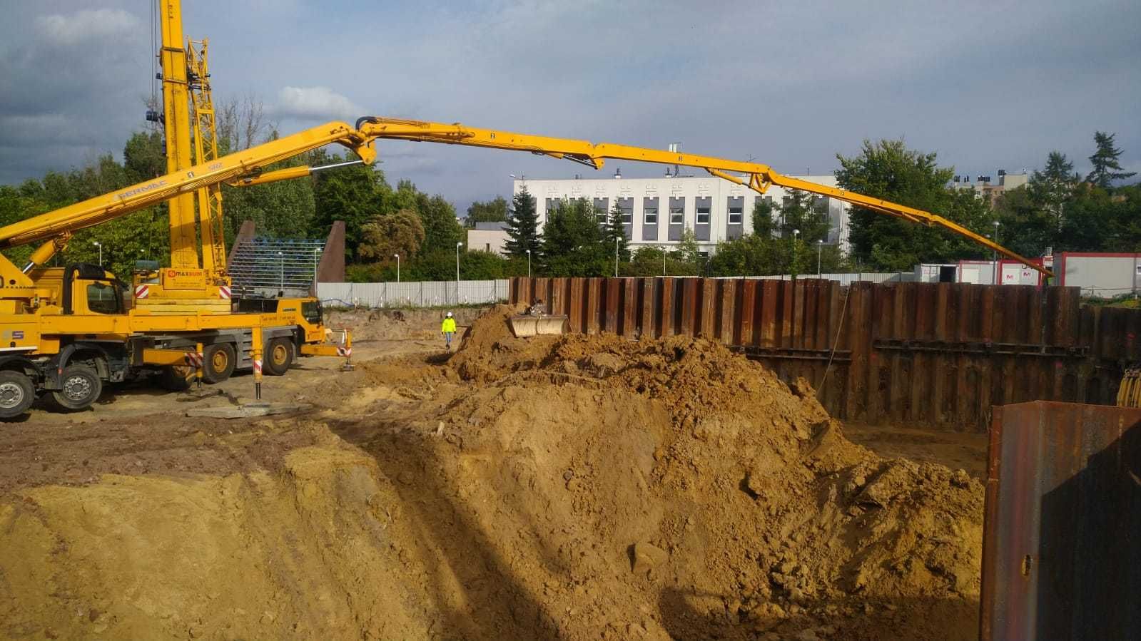 Usługi koparką, wyburzenia, rozbiórki