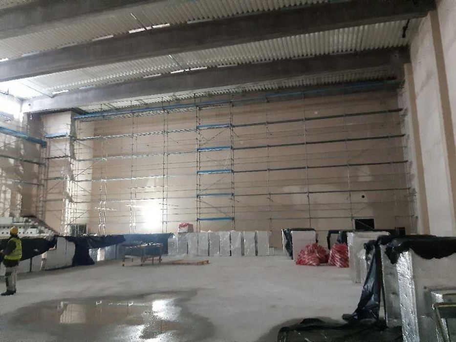 Tynki wewnętrzne maszynowe gipsowe cementowo-wapienne Knauf +-80km