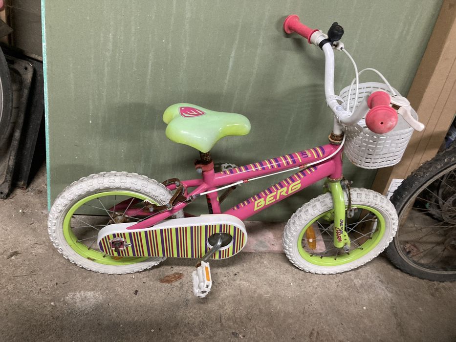 bicicleta de criança em bom estado de funcionamento