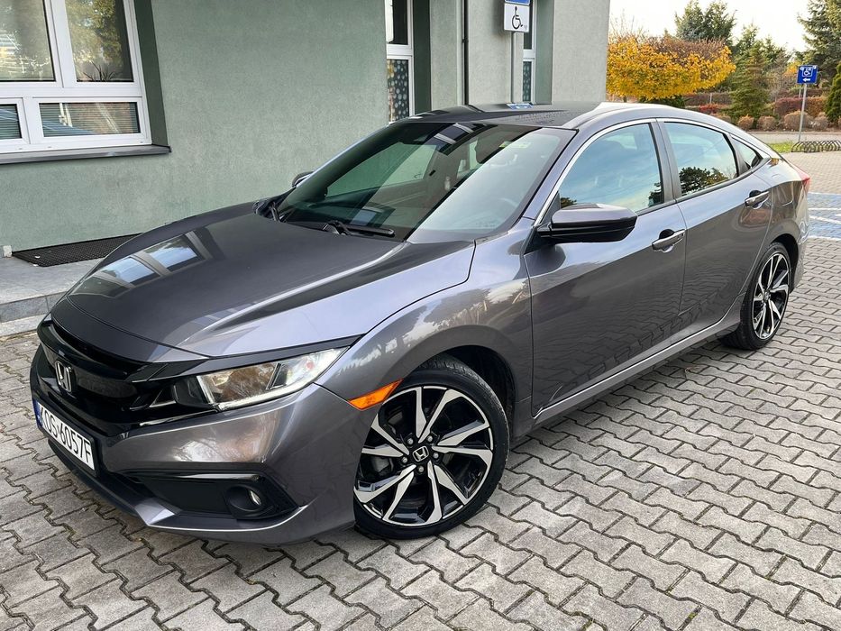Honda Civic 2.0 158KM AUTOMAT LED Asystent Pasa Ruchu Wielofunk Kier Tempomat