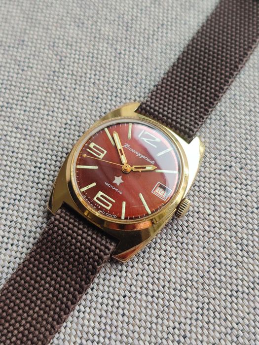 STOP-SEKUNDA wojskowy KOMANDIRSKIJE zegarek mechaniczny KOMANDIR retro