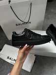 Чоловічі кросівки Balmain B-Court Leather Sneakers Black Low-Top