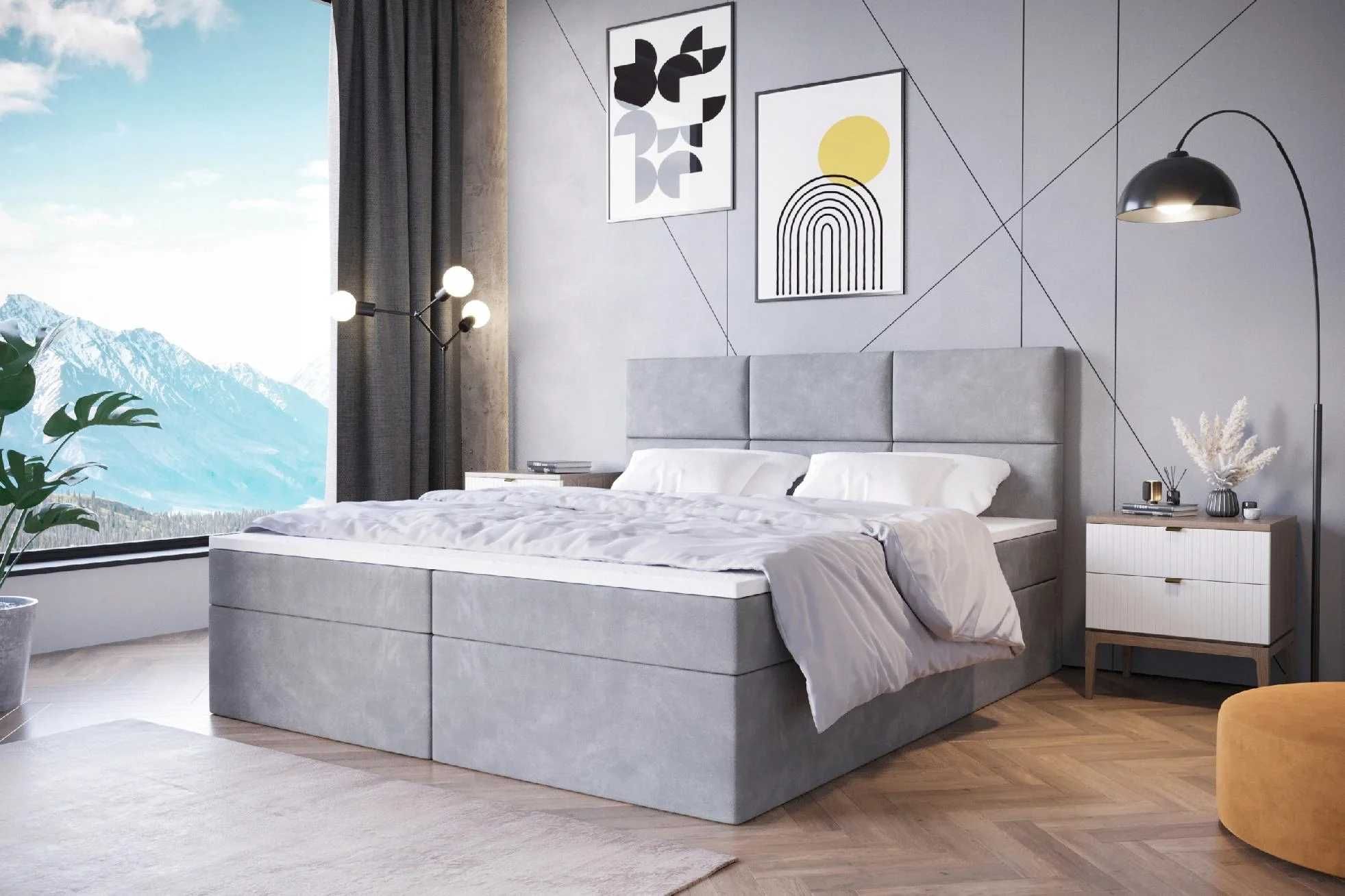 Łóżko kontynentalne DREAM, wysoka jakość, POLSKI producent!