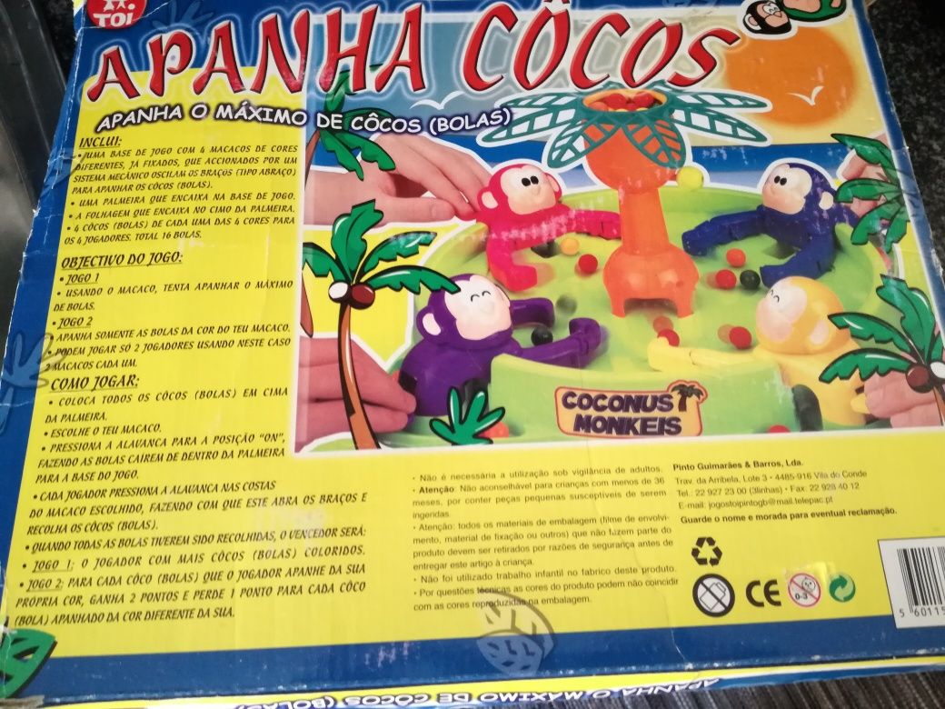 Divertido Jogo Macacos Apanha Côcos