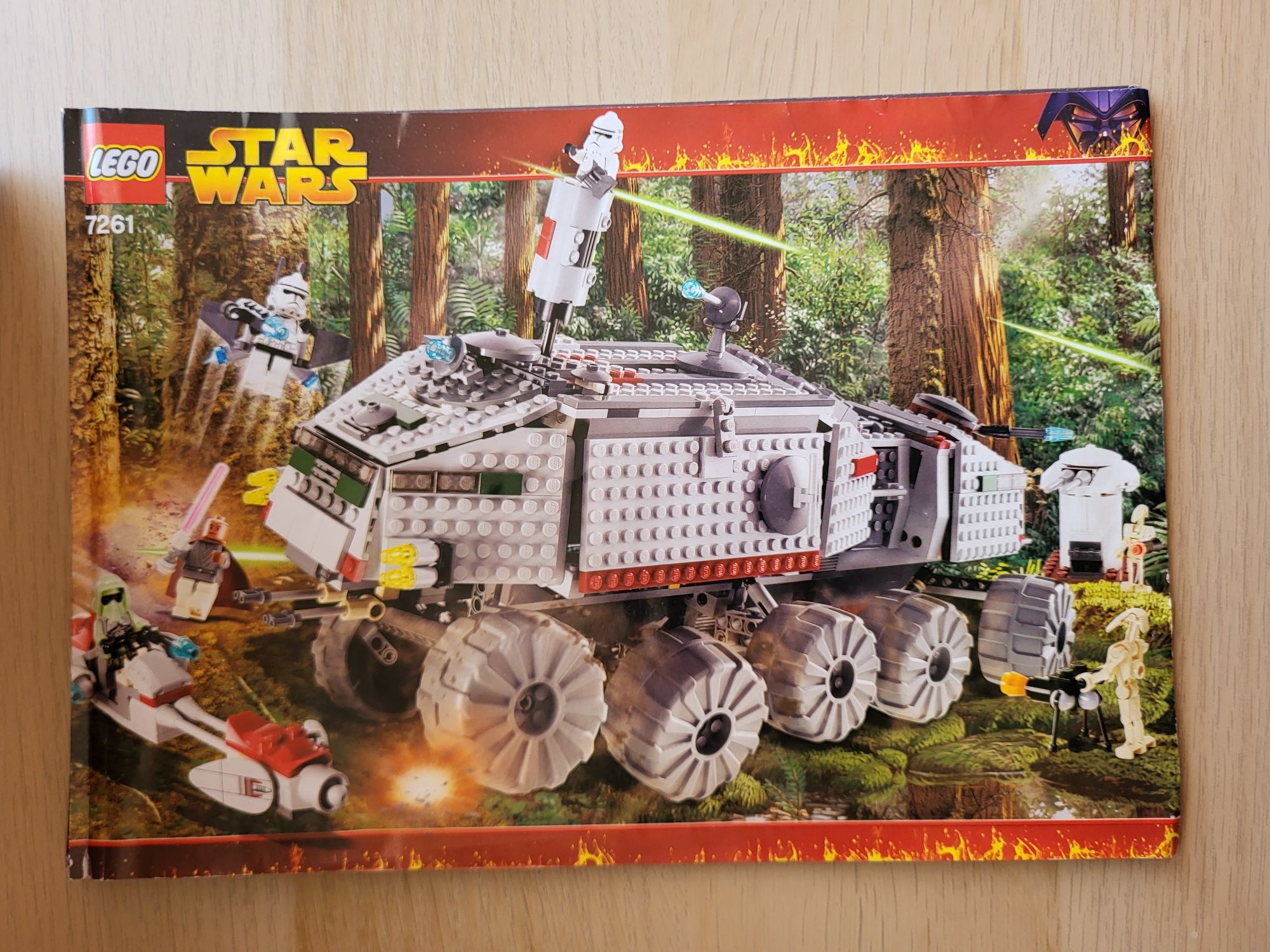 Lego star wars 7261 Clone Turbo Tank with light-up Mace Windu