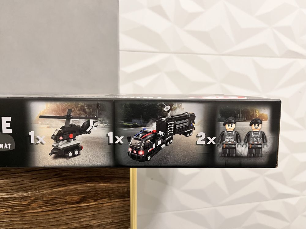Klocki Elefun Thunder Zone / Brygada SWAT 708 elementów
