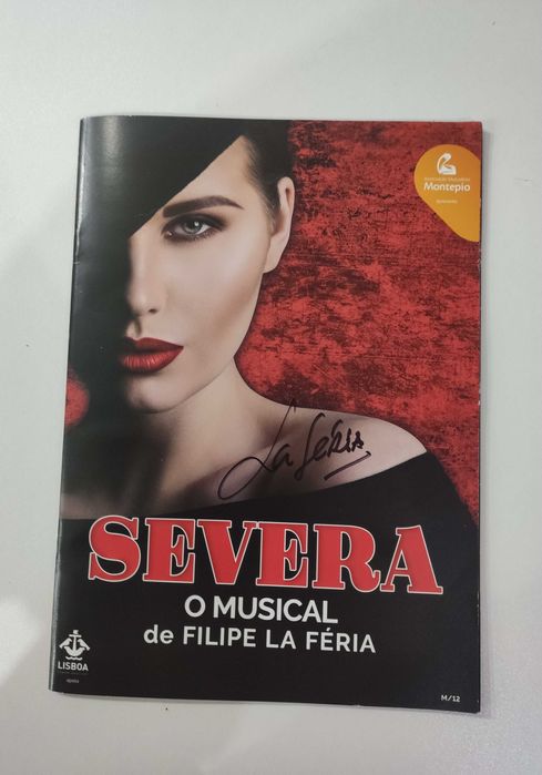 Cartaz musical A Severa